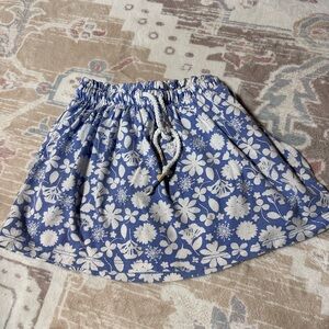 Cat & Jack Blue Floral Skort